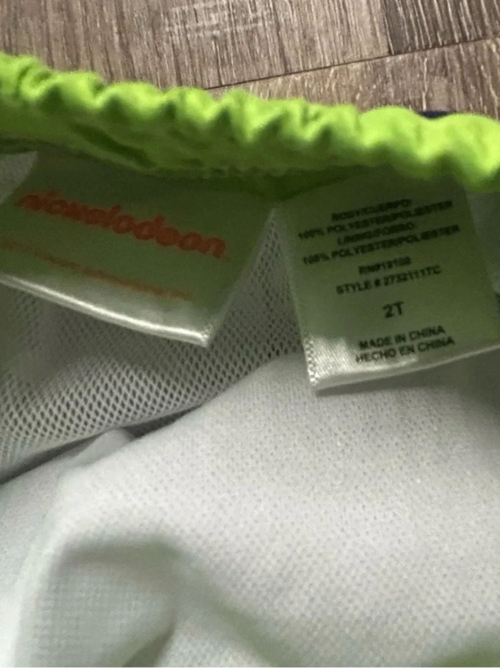 Nickelodeon bright green